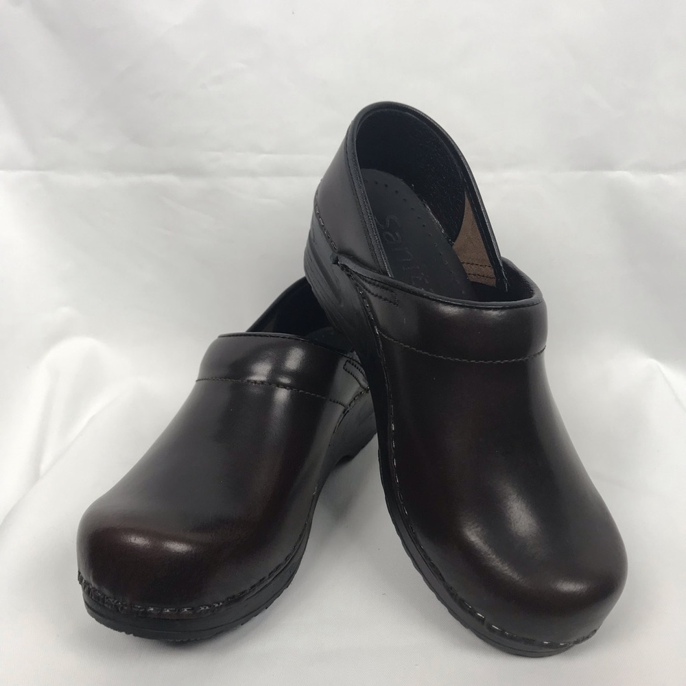 Sanita | Cabrio Brown Clog